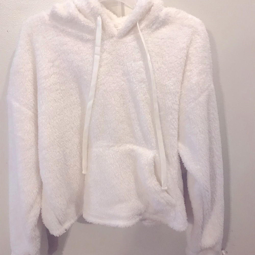 Fluffy Fleece Fluffy Sleep Hoodie Set